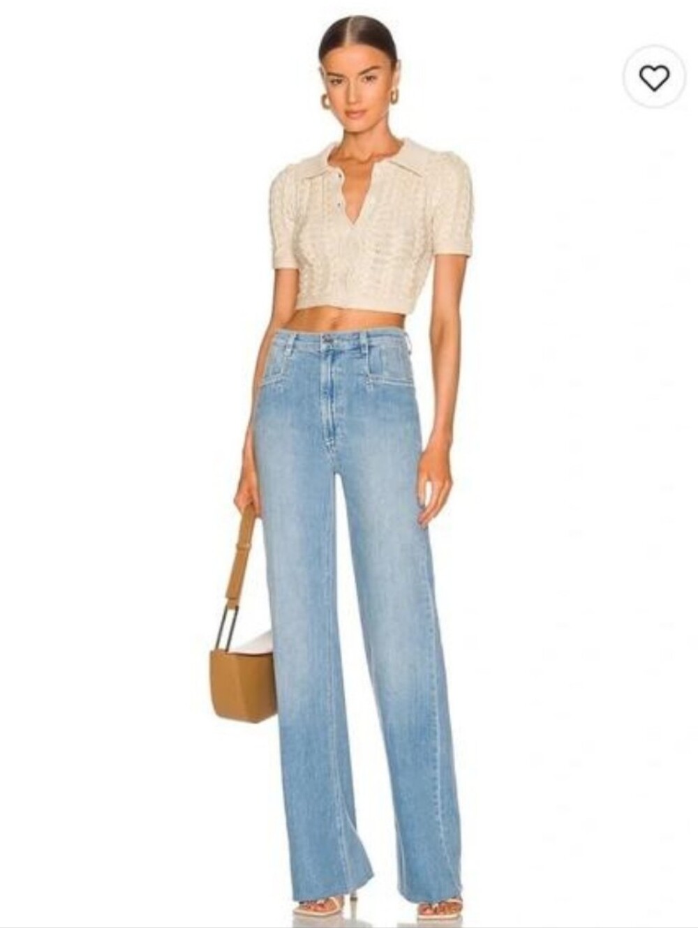 Favorite Daughter The Jordie Super High Wide Leg Size 34